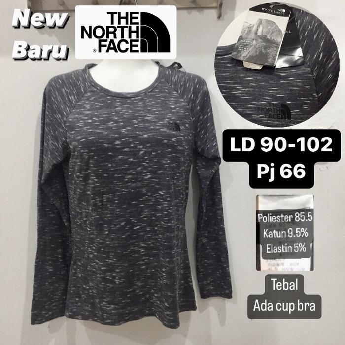 NEW kaos crewneck CN The North Face TNF baru