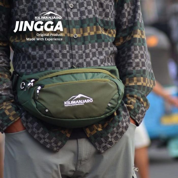 Waist Bag Kilimanjaro Jingga - Tas Pinggang Kilimanjaro Jingga