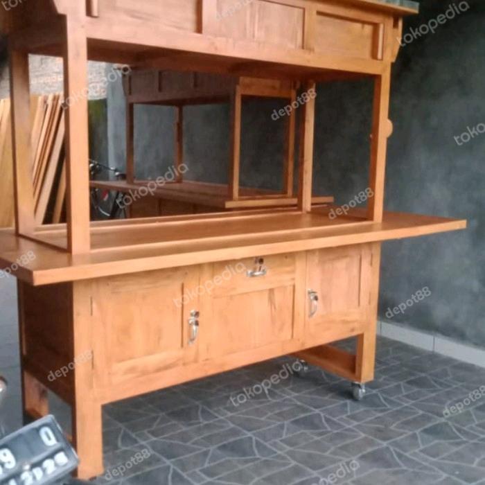 gerobak angkringan roda kecil