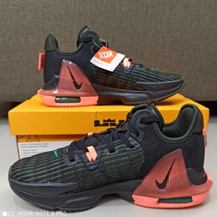 Nike Lebron Witness 6 VI EP "Black/Sequoia/Crimson" Original BNIB