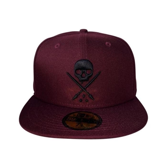 SULLEN CLOTHING BADGE HAT - MAROON TOPI SNAPBACK ORIGINAL TERJAMIN