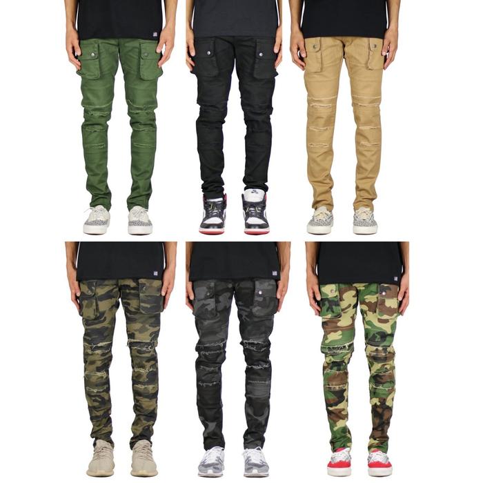 Celana Jeans Pria Hyper Denim Cargo Pants