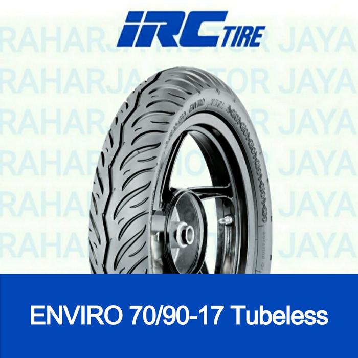Ban Depan Motor IRC 70/90 - 17 M/C 38P ENVIRO NR91 Tubeless