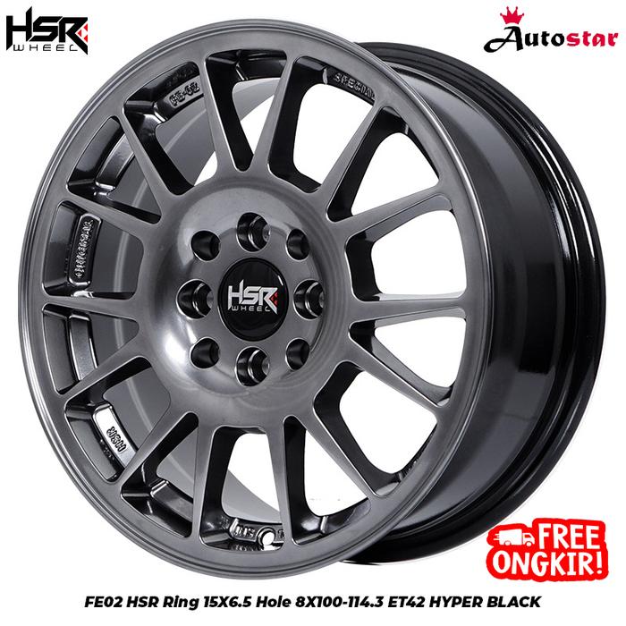 PAKET KOMPLIT BAN VELG CENTERING HSR FE02 R15