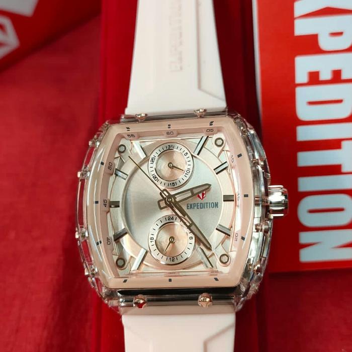 Jam Wanita ORIGINAL EXPEDITION E 6814 M All Stainless Steel