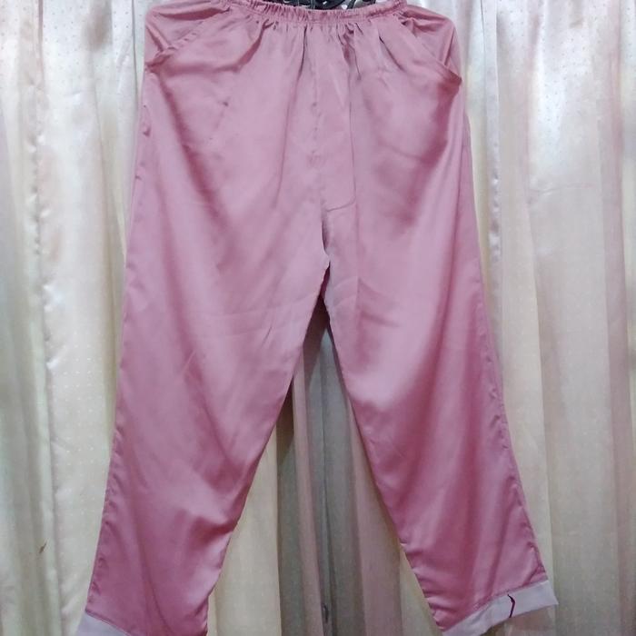 celana piyama satin M preloved