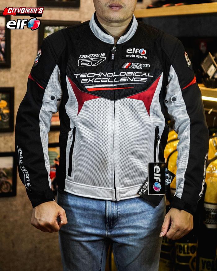 ELF jacket New / Black ivory LL