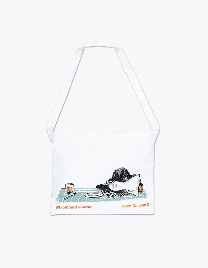 Whiteboard Journal - Open Column 2 Musette Bag