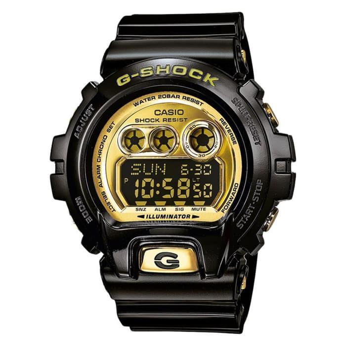 JAM TANGAN PRIA CASIO G SHOCK GD-X6900FB-1CR BLACK GOLD ORIGINAL