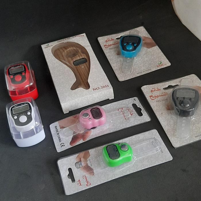 Tasbih Digital Surabaya Hand Tally Counter alat penghitung Aksesoris