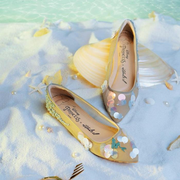 Ittaherl Ariel - Under Tha Sea Maxi Pointy Sage Size 39 - Ready