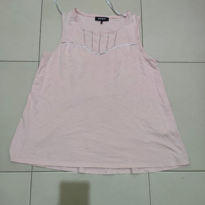 baju kaos tanktop DKNY original size M