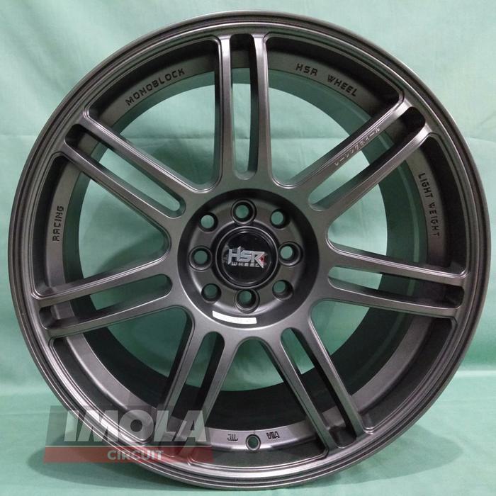 Velg mobil HSR wheel Boon ring18 pcd 4 Rocky Livina Mobilio Jazz r18
