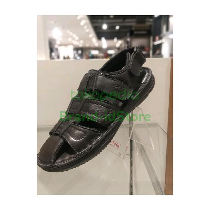 Sandal Sepatu Pria Camel Active Original kulit asli MULLER Black