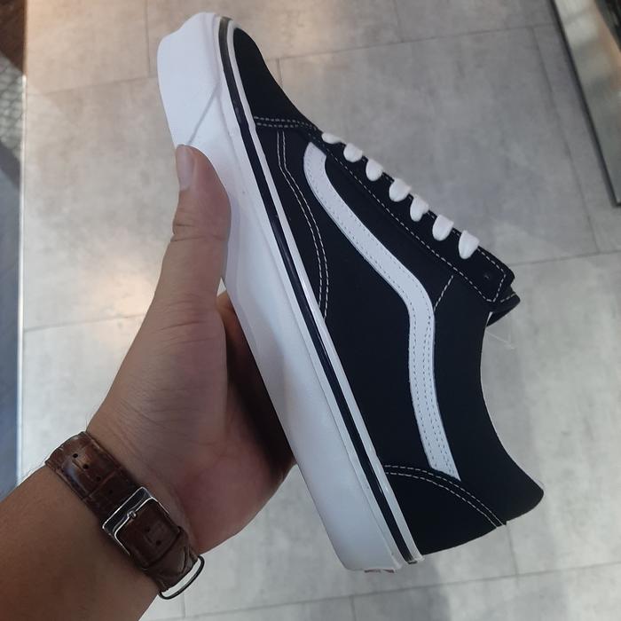 vans old skool anaheim 36 dx black white pt. navya