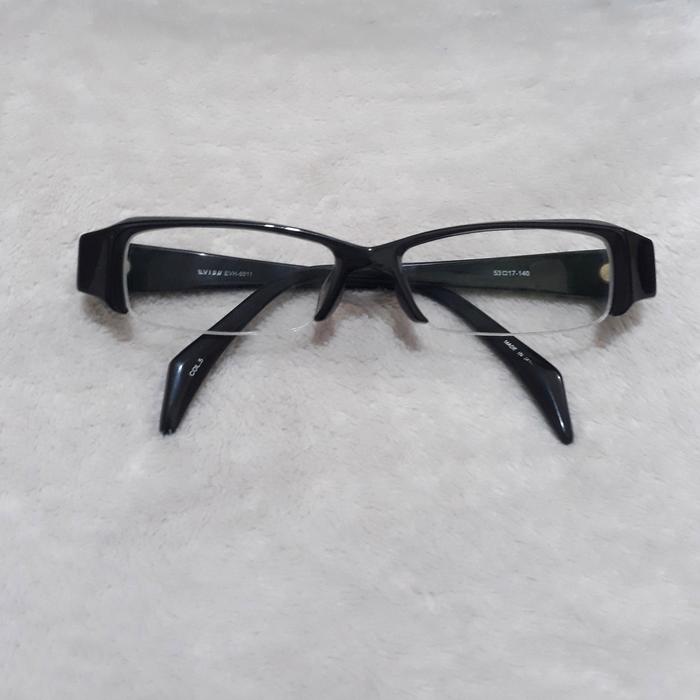 kacamata frame evisu black original