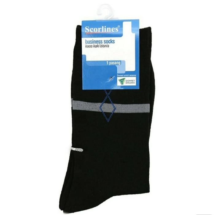 Scorlines Business Socks Kaos Kaki Bisnis