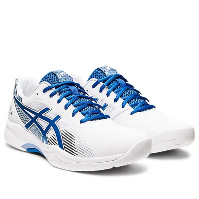 Sepatu Asics Dame 8 Tennis White Lake Drive Men Original