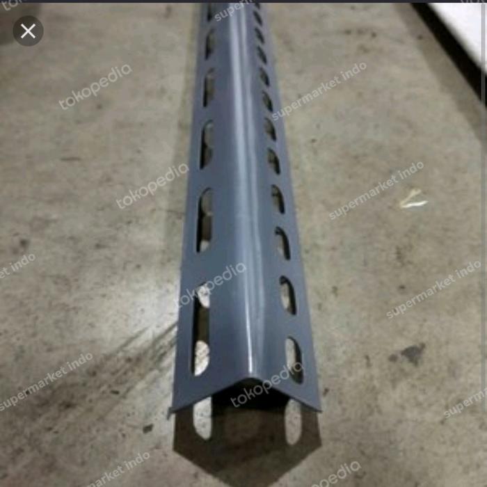 besi siku lubang rak 4x4 4m 2mm 4 x 4 tebal 2 mm