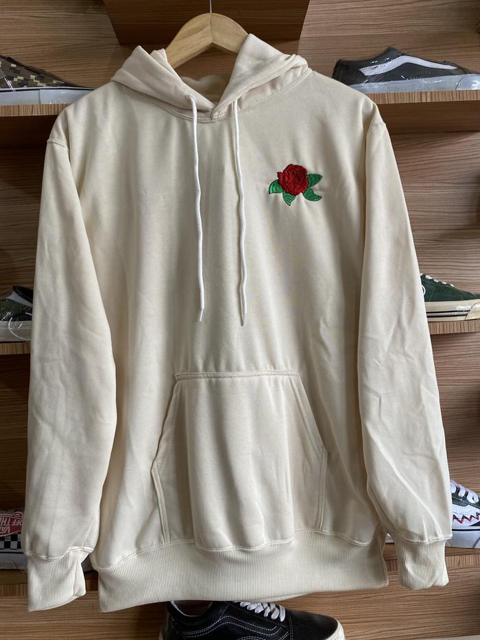 HOODIE H&M ROSE CREAM