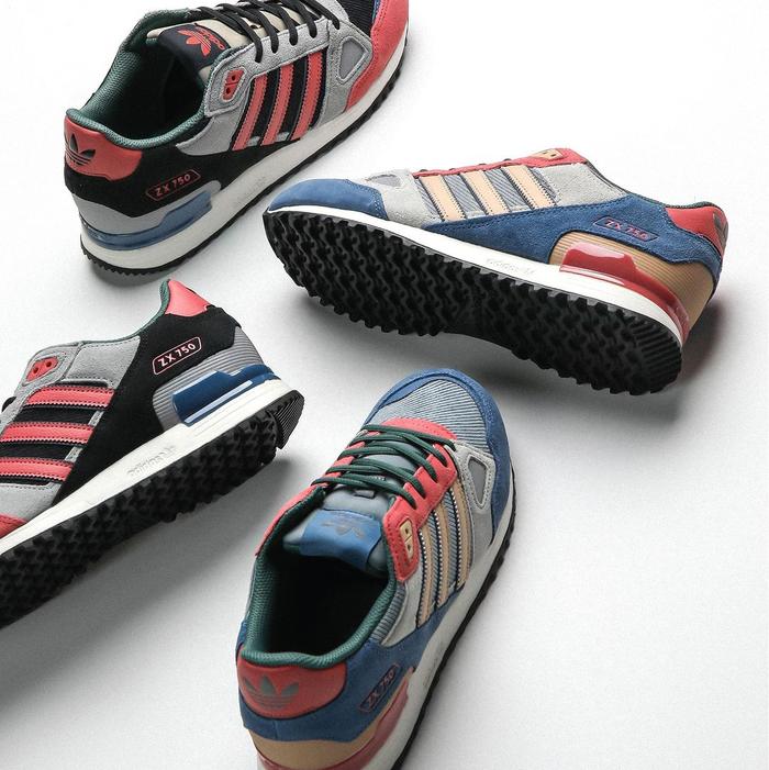 Adidas ZX 750 Black & Blue