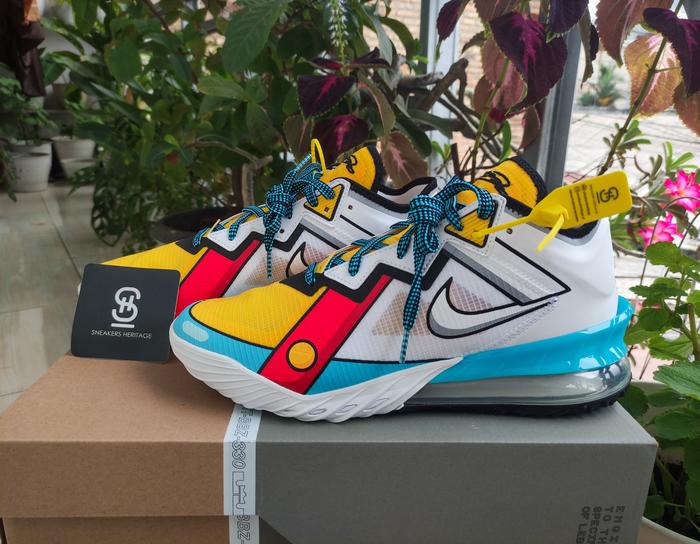 Nike LeBron 18 Low Stewie Griffin CV7564-104 | 100% Original