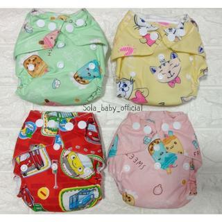 Clodi Pempers Kain Anak Bayi/Celana Pempers Cuci Ulang/Popok Kancing