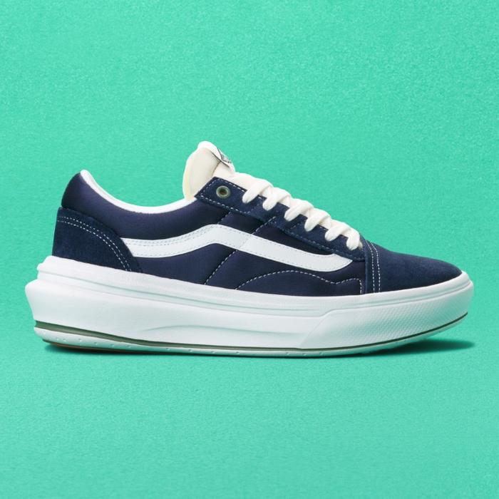 VANS OLD SKOOL COMFYCUSH OVERT DRESS BLUE ORIGINAL RESMI