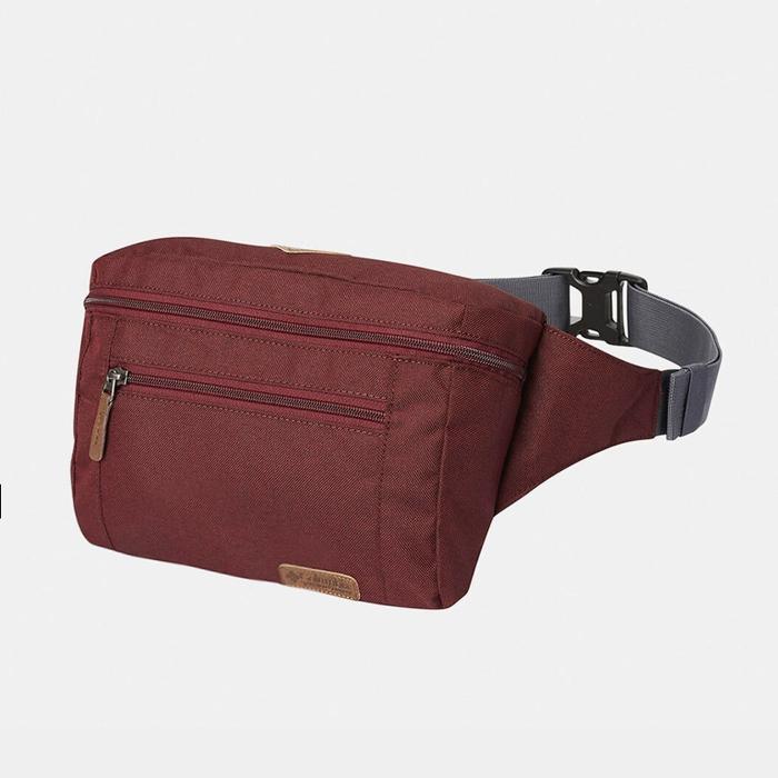 Tas Columbia Classic Outdoor Lumbar Waist Bag Maroon ORIGINAL