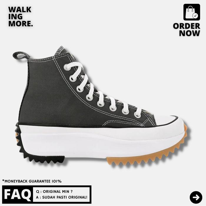 BEST DEAL CONVERSE RUN STAR HIKE HIGH GREY WOMEN ORIGINAL RESMI STORE