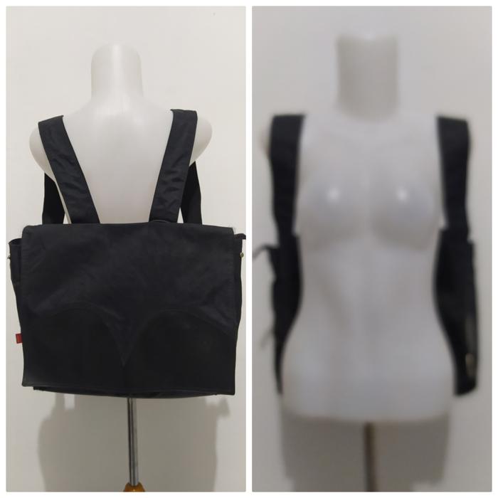 Tas Ransel Pria Levis Import Original Hitam Jumbo PL 925