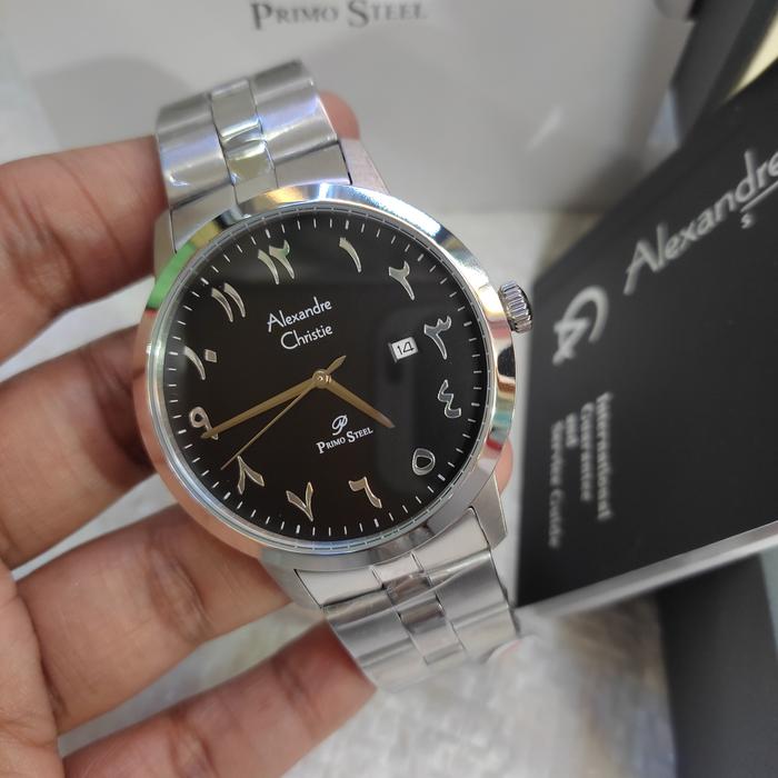 Jam PRIA ORIGINAL Alexandre Christie Ac 1024 MD Stainless Steel