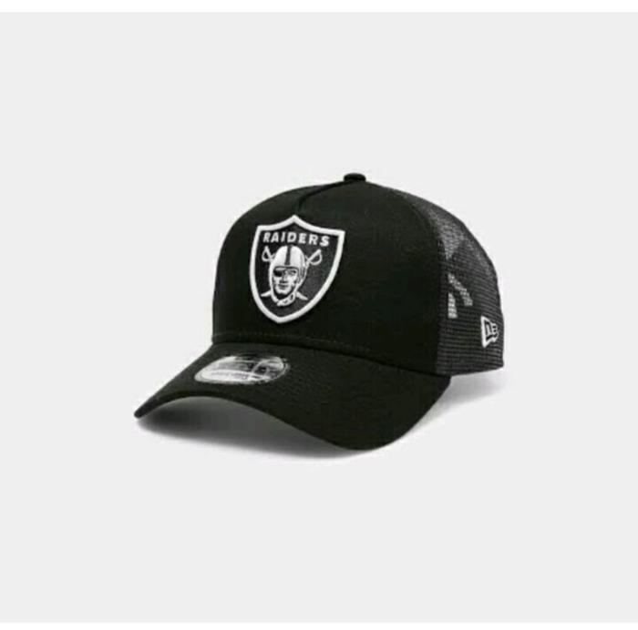 Topi Jaring Trucker Original Pria Logo Raider / Topi Impor Premium