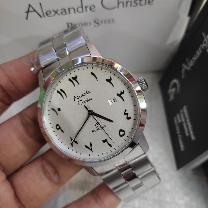 Jam PRIA ORIGINAL Alexandre Christie Ac 1024 MD All Stainless