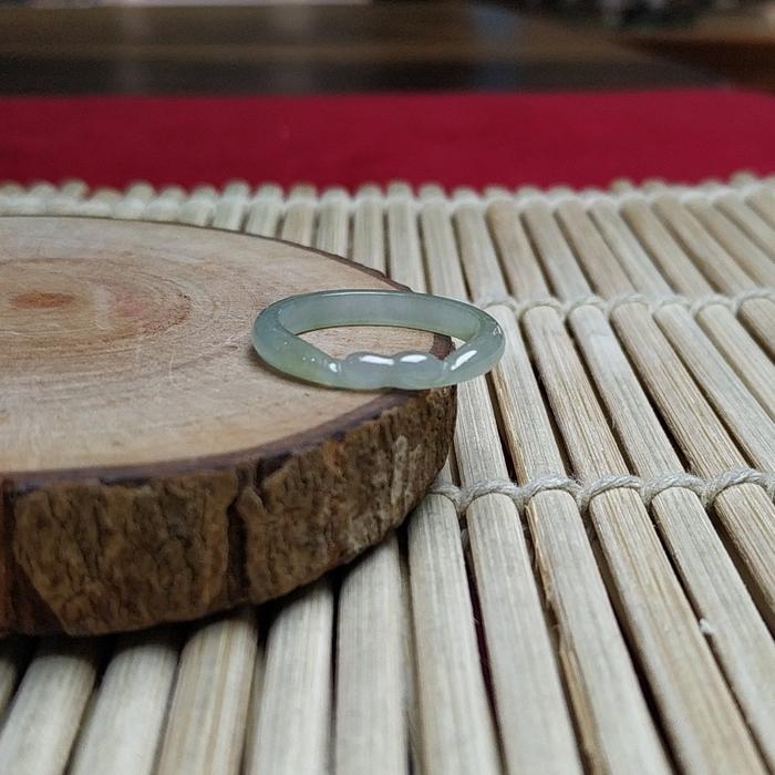 Golden Ruyi Ring Jade