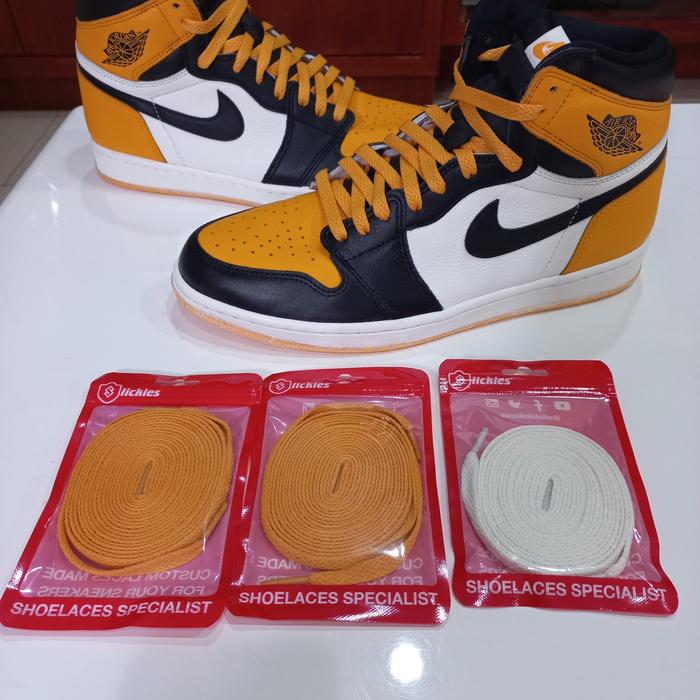 Shoelace AJ1 / Tali Sepatu AJ1 Yellow Taxi And Sail
