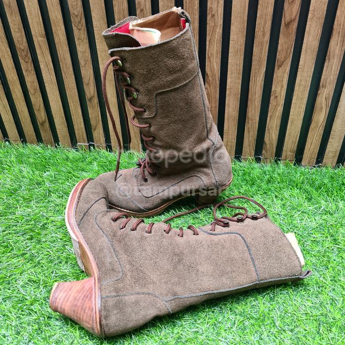 high heels boots wayout wanita