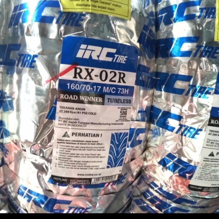 BAN IRC RX02 160/70-17 TUBELESS