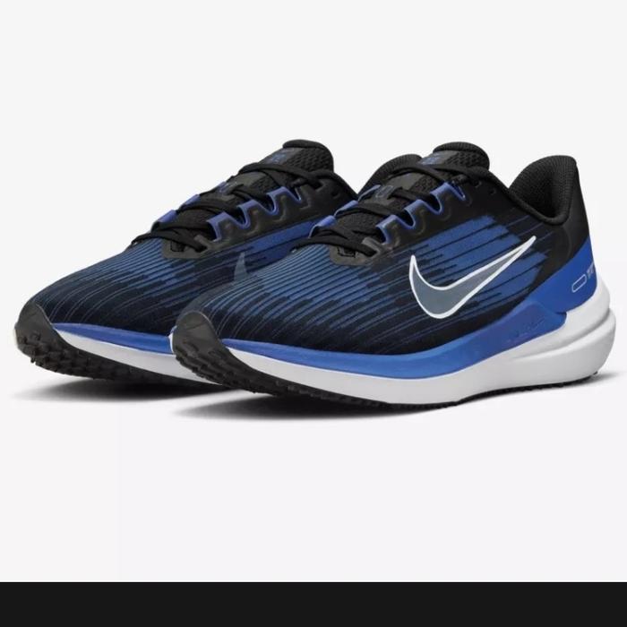 Sepatu Nike Air Zoom Winflo 9 Black Navy Original