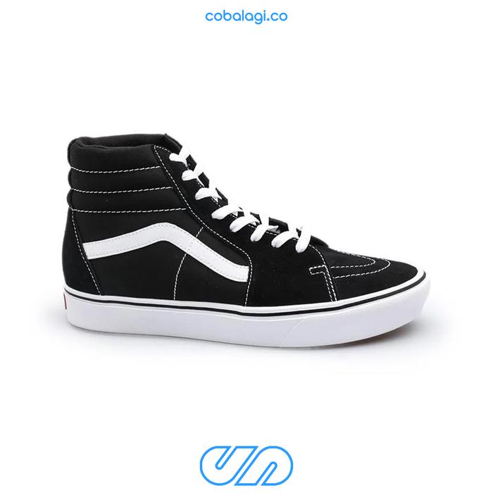 VANS Sk8-Hi Comfycush Black White - ORIGINAL RESMI PT NAVYA Sk8Hi