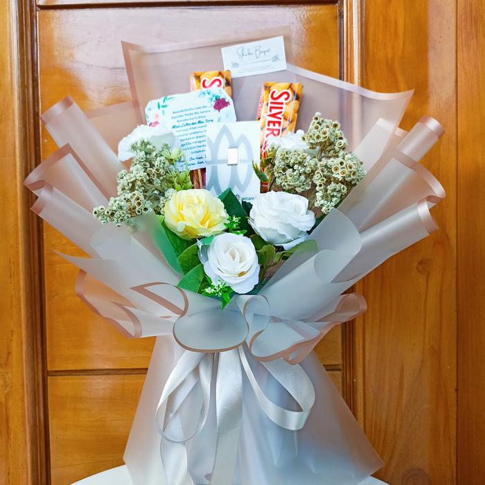 buket bunga asli