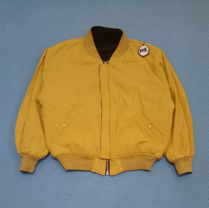 Jaket bomber reversible