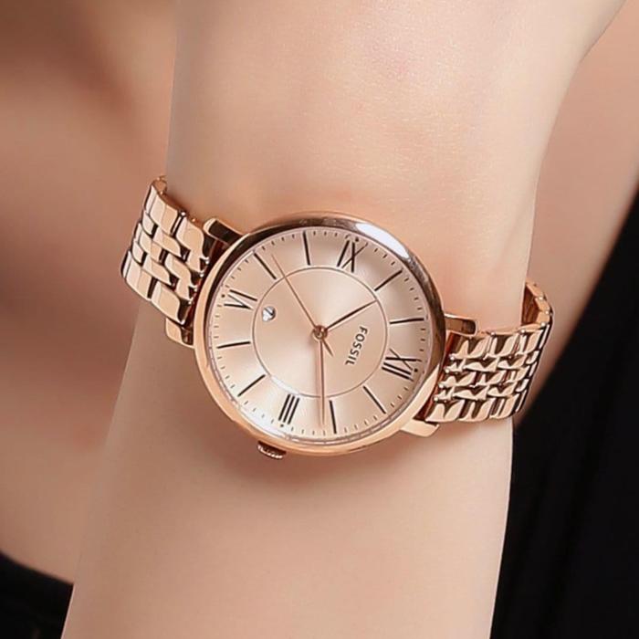 JAM TANGAN WANITA FOSSIL JACQUELINE ES3435 / ES 3435 ORIGINAL