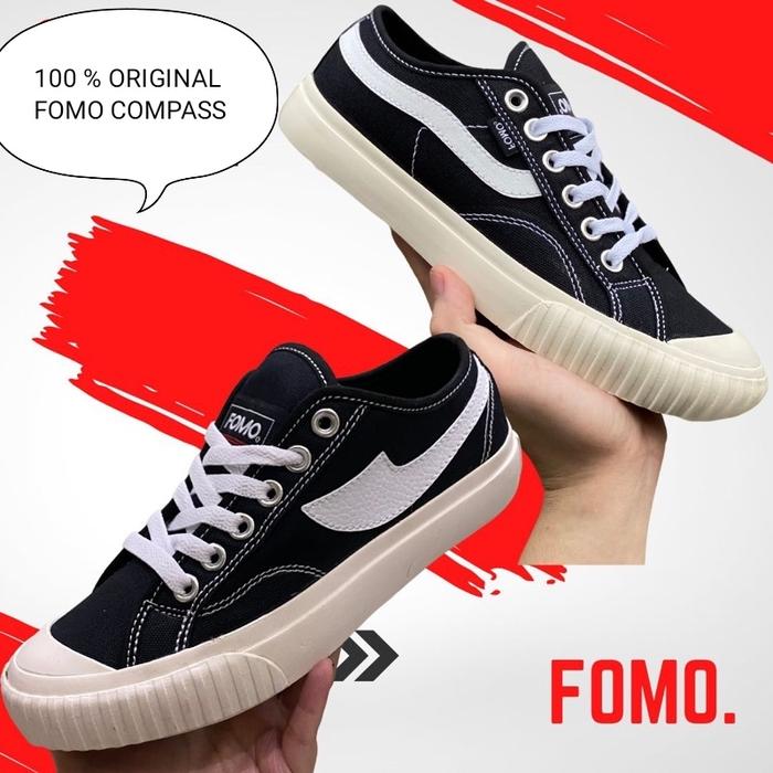 Sepatu Sekolah Fomo Compass North 100% ORIGINAL ( PENDEK )