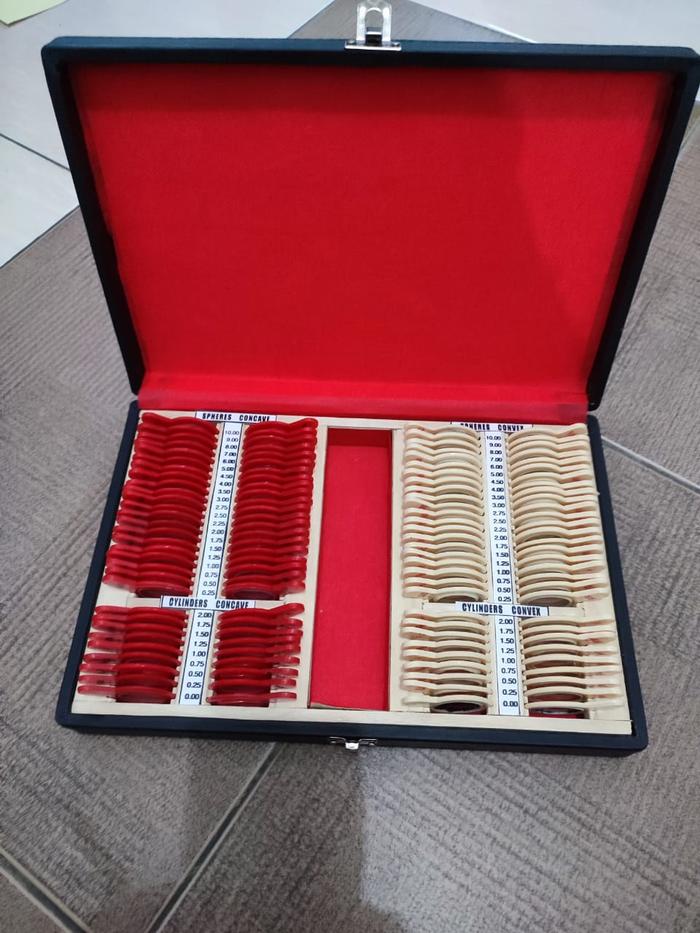 trial lens set tesbox kacamata