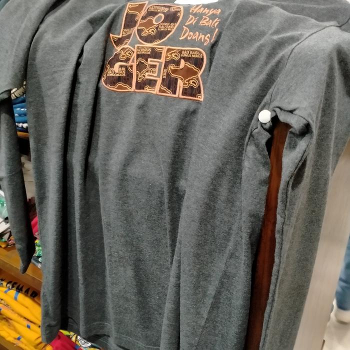 Kaos Joger Lengan Panjang Tebal Asli Original Bali