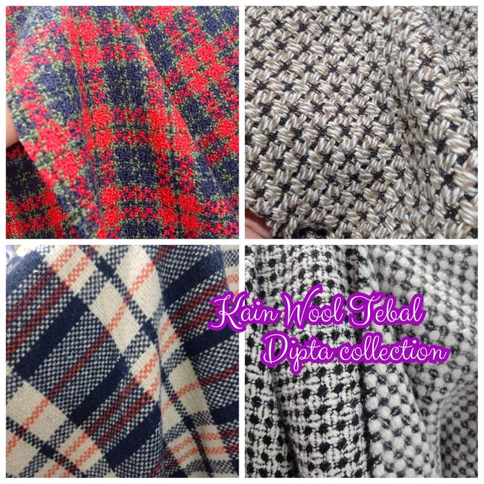 kain wool 100%/kain wool tebal/wool blukut 100% woll