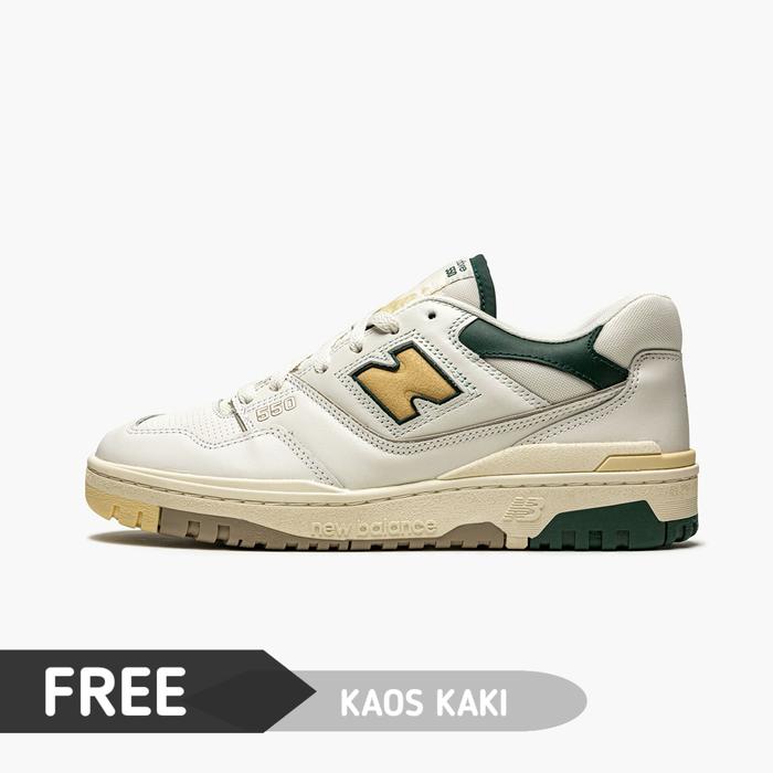 NB 550 White Yellow Green