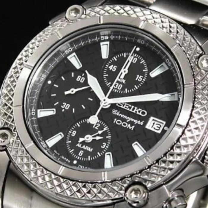 Jam tangan pria seiko chronograph sna777 p1 Seiko SNA777P1 Chronograph