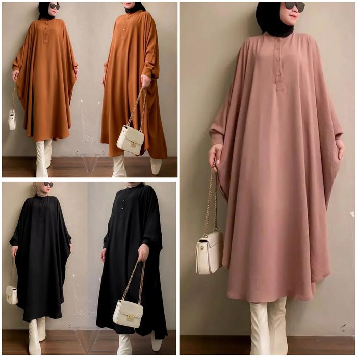 amira tunik JUMBO/tunik panjang/long tunik/tunik hijab JUMBO